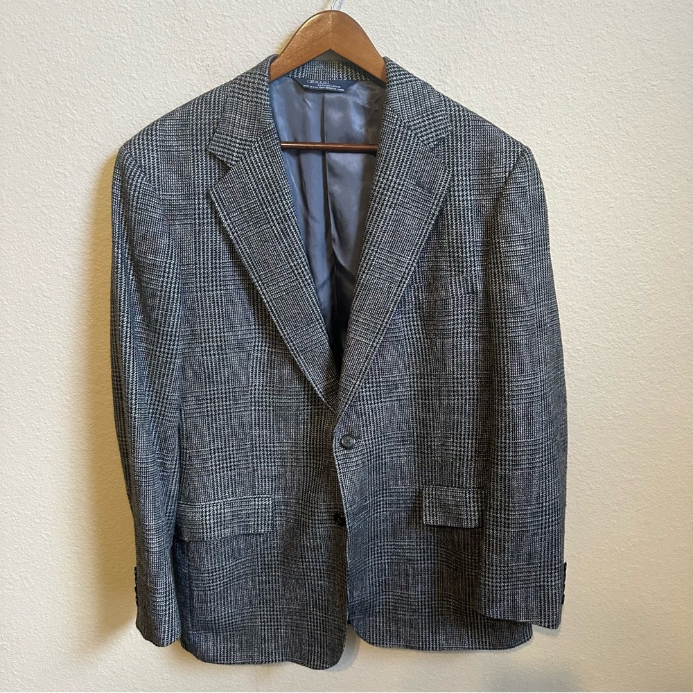 Polo Ralph Lauren Men’s Glen Plaid Check Suit Coat
